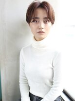 バース(BIRTH)&nbsp;天神【BIRTH】ガーネットレッド×艶感ハンサムショート　2