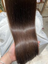 美容室 パルス 静岡鷹匠店(PALS) 髪質改善 縮毛矯正 ストレート グレージュ 韓国風スタイル