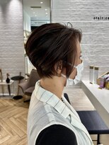 staircase大垣空丸みショートボブ耳かけ20代30代40代