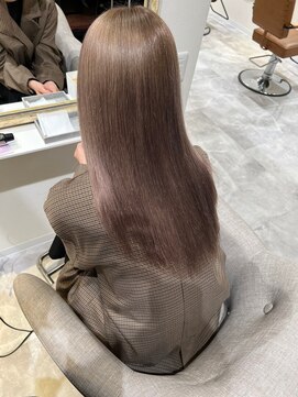 フランチェスカドット(francesca.) マロンベージュレイヤー/前出