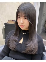 ロンドアヴァントゥス 池袋(Lond aventus)&nbsp;韓国レイヤー/韓国風/ボブ/髪質改善/黒髪/ブリーチなし〔池袋〕