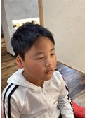 刈り上げなし短髪