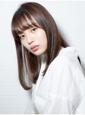 【美髪】シアーストレート