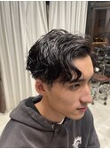 スパイラルパーマ