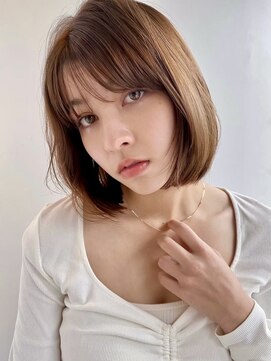 アンドレイ 表参道(andrey) 魅力倍増カール/セミディ/シアーカラー/姫カット/ダークアッシュ