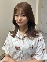 トッカ 赤羽アネックス店(tocca)&nbsp;韓国/夏/オリーブベージュ/レイヤーカット/赤羽/顔周りカット