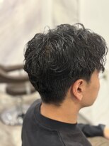 リシェイル(RICHAIR)&nbsp;センター分け　パーマ　シャドーパーマ