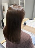 ◎チョコレートブラウン/顔まわりレイヤー