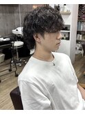 波巻きスパイラル×ウルフヘア