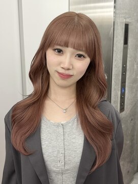 エヌアイ オモテサンドウ(ni omotesando) 大人可愛い韓国スタイル/ピンクベージュ