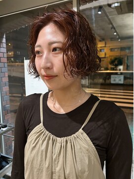 ハマモト ボブパーマ