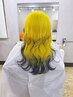 カット＋ケアWカラー（ハイライト、インナー）￥１4900