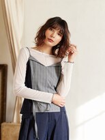 カバーヘア ブリス 上尾西口店(COVER HAIR bliss)&nbsp;波ウェーブパーマ抜け感ミディアムウルフレイヤーtk1上尾