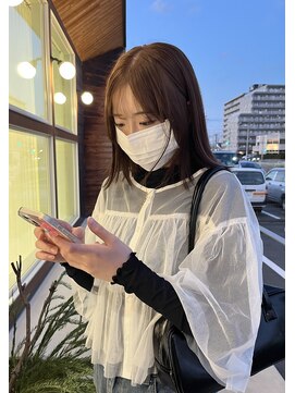 エムサロン 前橋川原(emusalon) 【kaho】秋色ベージュカラー