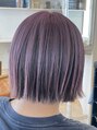 ヘアーサロン リアン 熊谷2号店(hair salon Rien) アンブレラカラーピンクラベンダー☆ポイントブリーチでお洒落♪