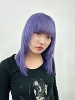 エゴ 池袋(EGO) ペールラベンダー/色落ちシルバー