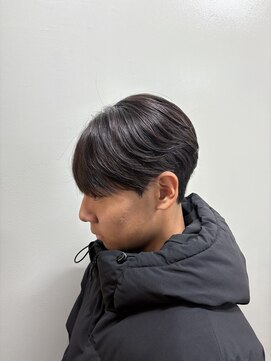 曲がる縮毛矯正/メンズ縮毛矯正/毛流れ縮毛矯正/かる