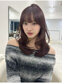 レイヤー/レイヤーカット/渋谷/ラベンダー/ニュアンス