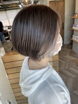 アンジェリカ 難波店(ANGELICA) 【ANGELICA 平田】暗髪グレージュ インナーカラー