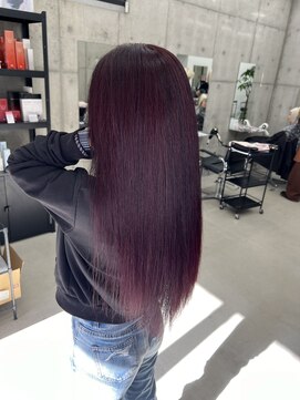 リノート バイ エゴル 名古屋(LINOET by ENGOL) 【LINOET 名古屋】佐藤まいら　ワインレッド