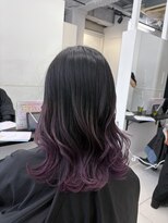 アライブ ハラジュク(ALIVE harajuku) ブリーチインナーバレイヤージュグラデーションカラー夕貴