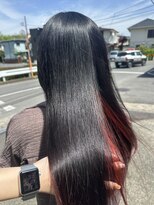ミーム(meeme)&nbsp;髪質改善ストレート×インナーカラー