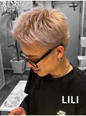 【スパイキーショート×ハイトーン】加古川/メンズ/ハイトーン