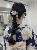 【yumi】浴衣ヘア