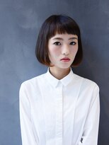 アース 八戸店(HAIR & MAKE EARTH)&nbsp;ストレートエッジィーボブ【EARTH　八戸店】
