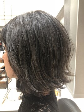 ノーブル 白金台店(Noble by PROGRESS) お客様 外ハネナチュラルボブ