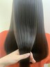 【角井指名限定】 縮毛矯正＋カット＋外部補修クイックTR