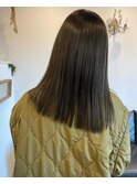 切りぱなしロング