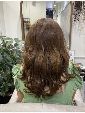 アトリエメルシー 代々木(atelier merci) 波ウェーブ/ココアベージュ/フェミニン