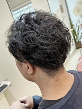 エイチエアー アルファ H'air alfa つつじヶ丘北口店 ★メンズ ニュアンスパーマ2★