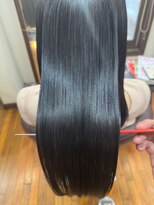 美容室 メザミー MESAMIES&nbsp;髪質改善うるツヤ髪滑らか黒髪暗髪ナチュラルストレート