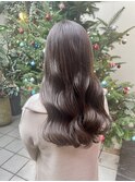 ブラウンベージュ×ロングヘア