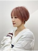 くびれ 可愛い 骨格補正 小顔 抜け感 ショート