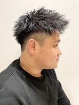 コネクト(Connect)&nbsp;アップバングショート/フェードツイストパーマ