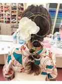 水引きヘアセット