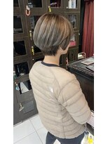 プライズ 錦糸町北口店(prize)&nbsp;ショートヘアハイライトブルージュ