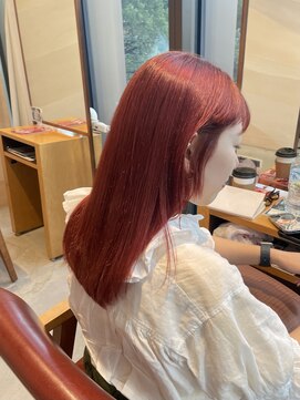 ヒアカアヴェダ 東京ガーデンテラス店(Heaka AVEDA) レッドカラー