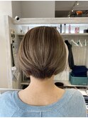 白髪ぼかしハイライト