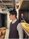 前下がりのショートスタイル