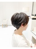 【U Hair】丸みショート/ゆるふわパーマ/簡単スタイリング