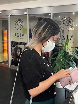 アイズ 渋沢(AIZU) アンブレラカラー、インナーカラー、ブリーチ