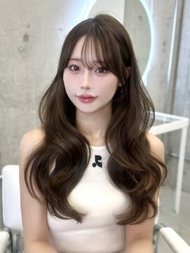 アリュウル 表参道(ALLURE) ミックスウェーブヘア×マロンベージュ○【KAKO】