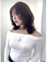 アイシー 表参道(ICY)&nbsp;盛れるワンホンミディアムレイヤー＆上質なくすみブラウン