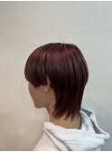 【ダブルカラー】ワインレッド♪