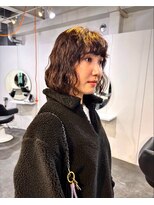 ゾーイ(ZOEY)&nbsp;縮毛矯正履歴のニュアンスボブパーマ