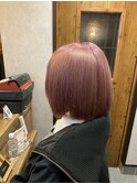 ホワイトピンクカラー